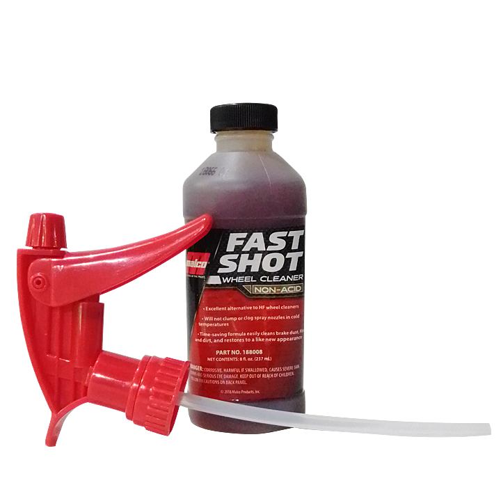 Fast Shot Non Acid Wheel Cleaner - 8 Oz